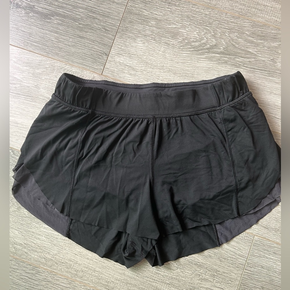 Lululemon black shorts 2.5